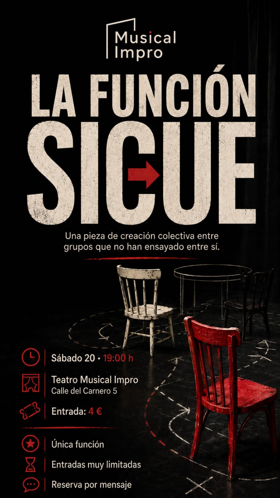 Cartel de La Función Sigue